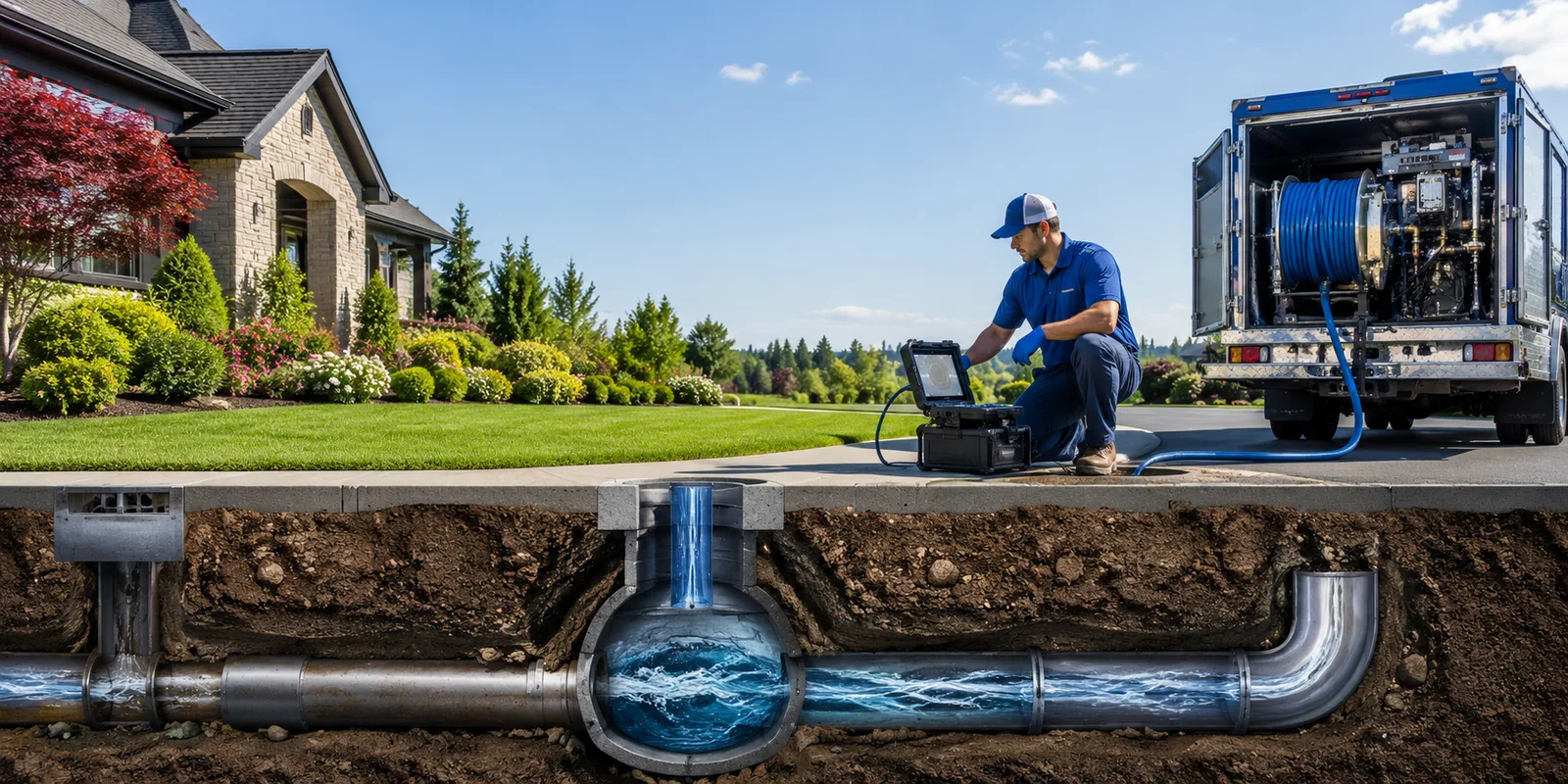 Drainage restoration information for Bloomsbury, NJ